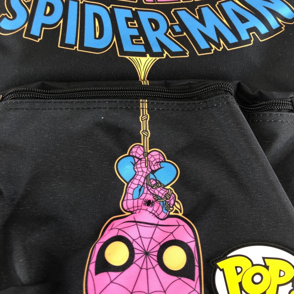 Funko Marvel Spider Man Blacklight Backpack Target - Picture 4 of 13